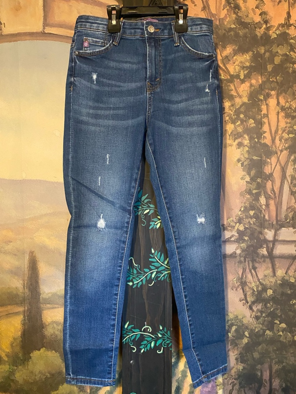 Distressed Skinny Jeans